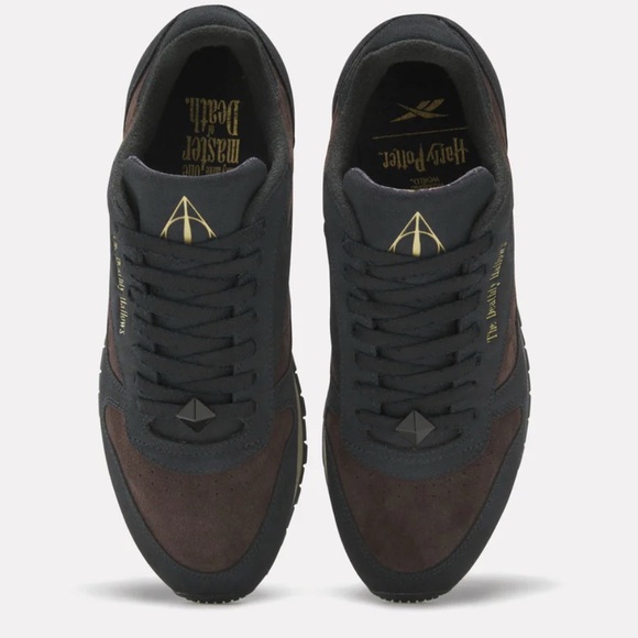 170$ Harry Potter Reebok Classic Leather Deathly Hallows Unisex Shoes 100201817 - Picture 5 of 7
